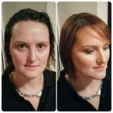 Before And After Hair and Makeup